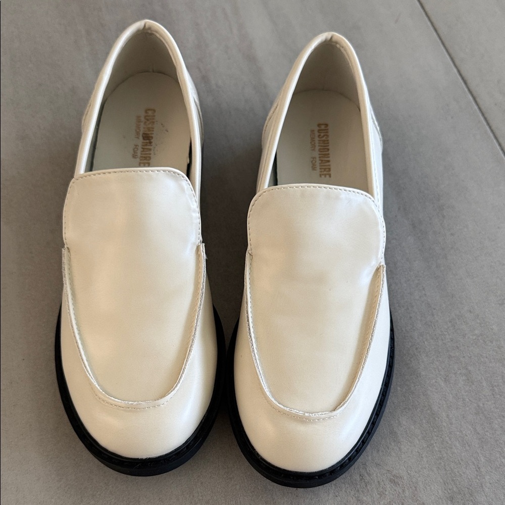 Elegant Cream Loafers for Women